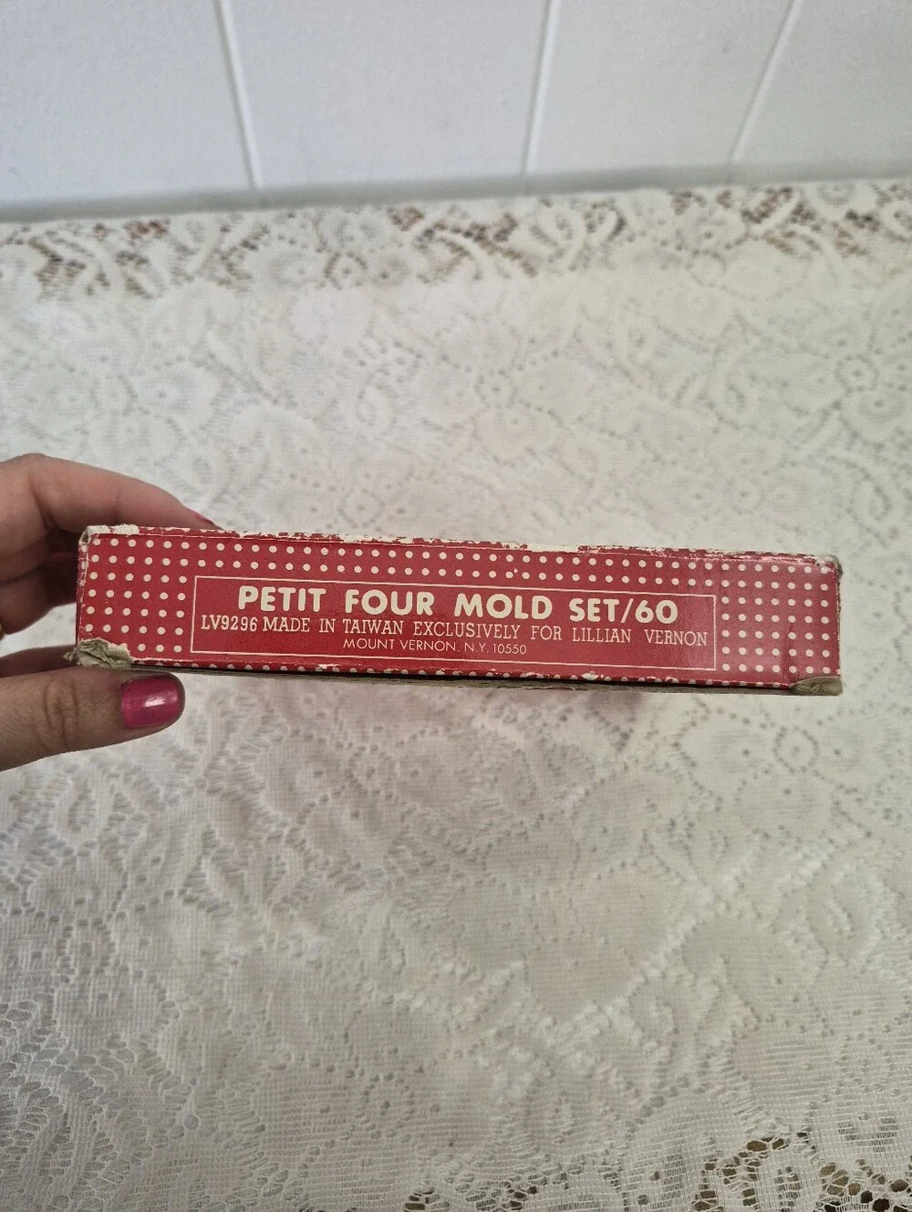 Lillian Vernon Pastry Molds